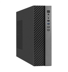 Exegate EX298793RUS Корпус Desktop ExeGate MI-302U-350 (mATX/mini-ITX, TPS350 8см, 1*USB+1*USB3.0, HD аудио, черный)