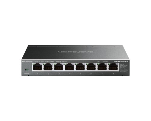 [Mercusys] Mercusys MS108GS-M2 Настольный коммутатор с 8 портами 2,5 Гбит/с