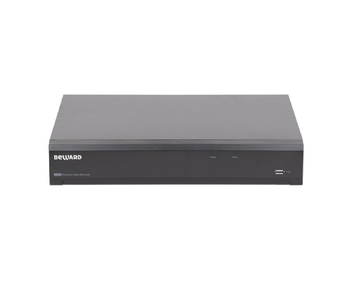 [Видеорегистратор] BEWARD RK2432H 32 IP-канала, H.265/H.264, 320 Мбит/с, 4000х3000 (12 Мп), ONVIF, P2P сервис (мобильный клиент iOS/Android), 4x SATA HDD 3.5' + 1x eSATA, VGA / 2x HDMI (тревожный монитор), 2x 1000 Мбит