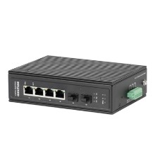 BEWARD STP-0402 Неуправляемый, 4 порта 10/100/1000 Мбит/c TP + 2 порта SFP 1000 Мбит/с, промышленное исполнение