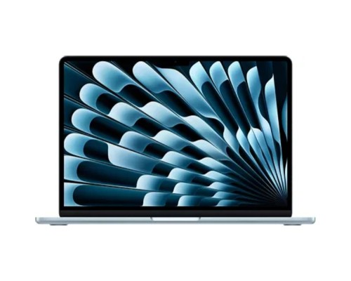 [Ноутбук] Apple MacBook Air 13-inch 2025 [MC6U4HN/A] (КЛАВ.РУС.ГРАВ.) Sky Blue 13.6