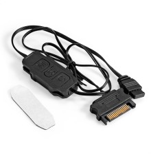 Exegate EX298721RUS Контроллер ExeGate SATA.ARGB3pin для вентиляторов с подсветкой ARGB 5V 3pin (SATA, ARGB 5V 3pin)
