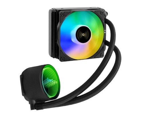 [Вентиляторы] Exegate EX298708RUS Комплект водяного охлаждения ExeGate BlackWater-120V3.PWM.ARGB (3 PIN 5V ADDRESSABLE RGB подсветка, LGA2066/2011/1366/1150/1151/1155/1156/1200/1700/1851/AM4/AM5/FM1/FM2/FM2+/AM2/AM