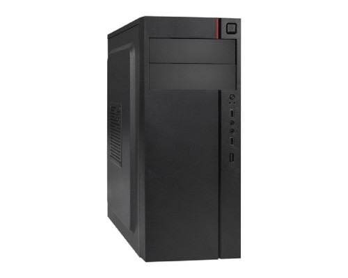 [Корпуса] Exegate EX299319RUS Корпус Miditower ExeGate AA-440-UNS450 (ATX, БП UNS450 с вент. 12см, 2*USB, аудио, черный)