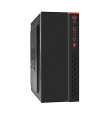 Exegate EX299332RUS Корпус Miditower ExeGate AA-443-UNS500 (ATX, БП UNS500 с вент. 12см, 2*USB+HD Audio, черный)