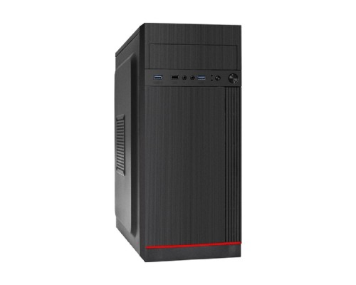 [Корпуса] Exegate EX299325RUS Корпус Miditower ExeGate AA-442U2-UNS350 (ATX, БП UNS350 с вент. 12см, 1*USB+2*USB3.0, аудио, черный)