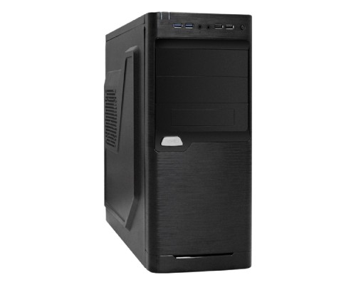 [Корпуса] Exegate EX299349RUS Корпус Miditower ExeGate XP-330U-UNS350 (ATX, БП UNS350 с вент. 12см, 2*USB+2*USB3.0, аудио, черный)