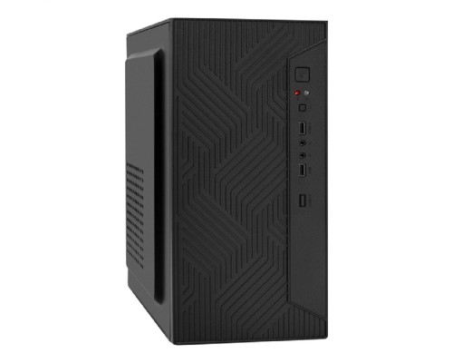 [Корпуса] Exegate EX299215RUS Корпус Minitower ExeGate BAA-303-UNS500 (mATX, БП UNS500 с вент. 12см, 2*USB, HD Audio, черный)