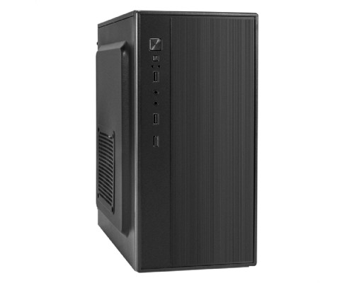 [Корпуса] Exegate EX299268RUS Корпус Minitower ExeGate BAA-408-UNS350 (mATX, БП UNS350 с вент. 12см, 2*USB, HD Audio, черный)