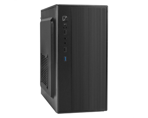[Корпуса] Exegate EX299264RUS Корпус Minitower ExeGate BAA-408U-UNS350 (mATX, БП UNS350 с вент. 12см, 2*USB+1*USB3.0, HD Audio, черный)