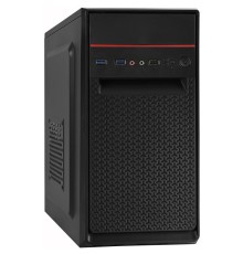 Exegate EX299187RUS Корпус Minitower ExeGate BAA-107U-UNS400 (mATX, БП UNS400 с вент. 12см, 1*USB+2*USB3.0, аудио, черный)