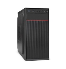 Exegate EX299205RUS Корпус Minitower ExeGate BAA-113U-UNS500 (mATX, БП UNS500 с вент. 12см, 2*USB+1*USB3.0, аудио, черный)