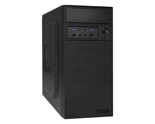 [Корпуса] Exegate EX299136RUS Корпус Minitower ExeGate BAA-109U2-UNS450 (mATX, БП UNS450 с вент. 12см, 2*USB+2*USB3.0, аудио, черный)