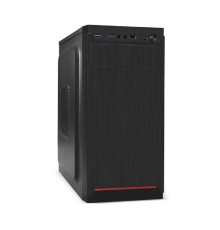 Exegate EX299208RUS Корпус Minitower ExeGate BAA-114U2-UNS450 (mATX, БП UNS450 с вент. 12см, 1*USB+2*USB3.0, аудио, черный)