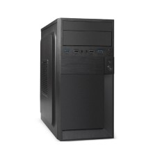 Exegate EX299180RUS Корпус Minitower ExeGate BAA-105U2-01-UNS450 (mATX, БП UNS450 с вент. 12см, 2*USB+2*USB3.0, аудио, черный)