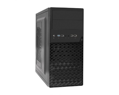 [Корпуса] Exegate EX299286RUS Корпус Minitower ExeGate BA-203U-UNS450 (mATX, БП UNS450 с вент. 12см, 3*USB+1*USB3.0, аудио, черный)