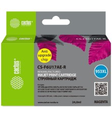 Картридж струйный Cactus CS-F6U17AE-R 953XL пурпурный (24мл) для HP OJ Pro 7740/8210/8218/8710/8715