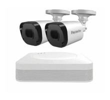 Комплект видеонаблюдения Falcon Eye FE-104MHD KIT Light SMART  4-х канальный гибридный {(AHD,TVI,CVI,IP,CVBS) регистратор; Видеовыходы: VGA;HDMI; Видеовходы: 4xBNC}