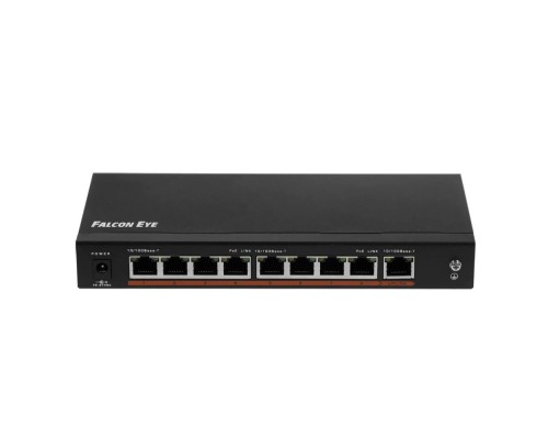 [Falcon Eye] Коммутатор  Falcon Eye FE-108E-POE 9 портов 10/100 Мбит/с