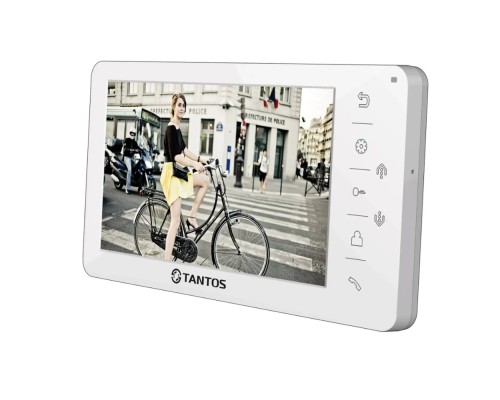 [Видеофомофоны] Монитор видеодомофона Tantos Amelie (White) 
