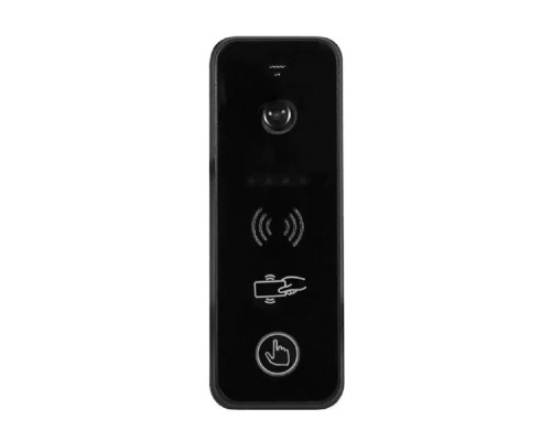 [Вызывная панель]  Вызывная видеопанель Tantos iPanel 2 HD EM (Black)  со встроенным считывателем и  с автономным контроллером на 150 карт формата Em-marin 