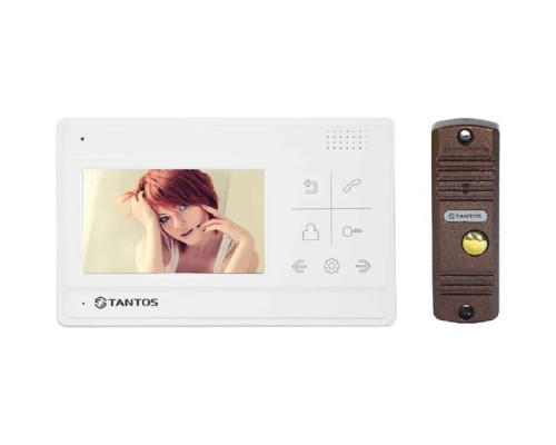 [Видеофомофоны] Комплект домофона Tantos LILU kit 
