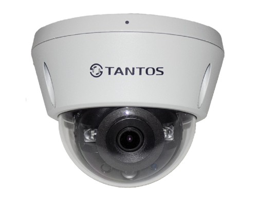 [Камеры видеонаблюдения] Видеокамера Tantos TSi-Veco25FP Уличная  купольная антивандальная  2-х мегапиксельная IP