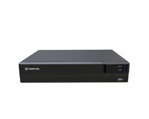[Камеры видеонаблюдения] Видеорегистратор Tantos TSr-NV04155P сетевой 4 канальный для IP камер со встроенным 4 портовым PoE коммутатором.