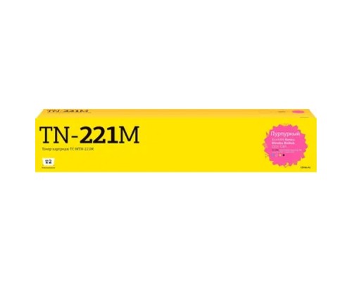 [Расходные материалы]             TC-MTN-221M Тонер-картридж T2 для Konica-Minolta BizHub C227/C287 (21000 стр.) пурпурный, с чипом