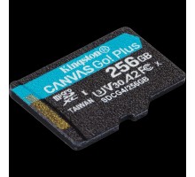 Micro SecureDigital 256GB Kingston SDCG4/256GBSP Canvas Go! Plus V10 A2 w/o adapter