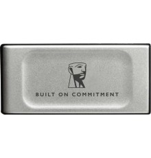 Kingston Portable SSD 500GB External XS2000 BOC,, Type-C, USB 3.2 Gen 2x2, R/W 2000/2000MB/s, IP55, 70x33x14mm, Silver (60 мес)