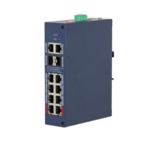 DAHUA DH-CHS4212-8GT-110 8-портовый гигабитный PoE коммутатор с функцией облачного управления 8 RJ45 10/100/1000Мбит/с (PoE/PoE+/Hi-PoE/IEEE 802.3bt), 2 RJ45 10/100/1000Мбит/с (uplink), 2 SFP 1000Мбит