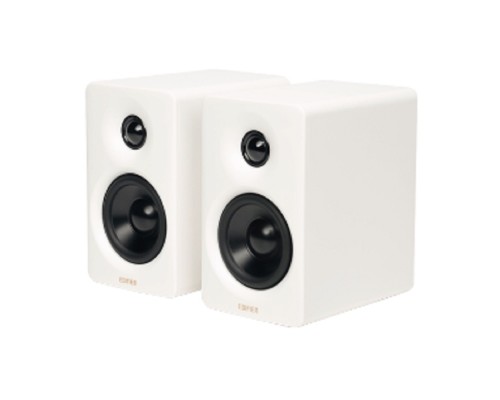 [Колонки] Edifier M60 White {15 Вт x 2, + 18 Вт x 2, (66 Вт); 58 Гц - 40 кГц; Bluetooth V5.3, USB-C, AUX;  Сертификация Hi-Res Audio и Hi-Res Audio Wireless}