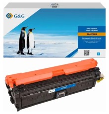 Картридж лазерный G&G GG-CE341A голубой (15000стр.) для HP CLJ M775