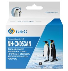 Картридж струйный G&G GG-CN053AN №932XL черный (40мл) для HP Officejet 6100/6600/6700/7110/7510
