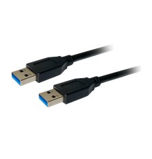 Bion Кабель удлинительный USB 3.0 AM/AM, 1.8 м, чёрный [BXP-CCP-USB3-AMAM-018M]