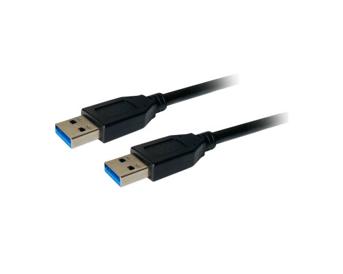 [кабели] Bion Кабель удлинительный USB 3.0 AM/AM, 3 м, чёрный [BXP-CCP-USB3-AMAM-030M]