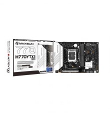 MAXSUN MS-Terminator H770YTX D5 WIFI (Socket 1700, YTX(245*175 mm), 2*DDR5(96Gb), DP/HDMI, 4*SATA3, 4*M.2, 1*PCIEx16, 1*Type-C, 6*USB2.0, 2*USB 3.2, LAN 1*2.5G, Bluetooth5.2, Wi-Fi6, RTL)