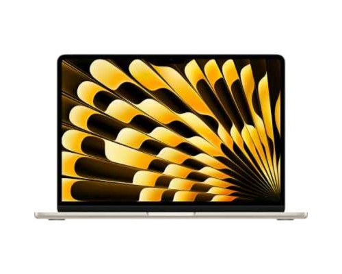 [Ноутбук] Apple MacBook Air 13-inch 2025 [MC6A4LL/A] (КЛАВ.РУС.ГРАВ.) Starlight 13.6