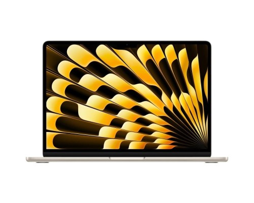[Ноутбук] Apple MacBook Air 13-inch 2025 [MW103LL/A] (КЛАВ.РУС.ГРАВ.) Starlight 13.6