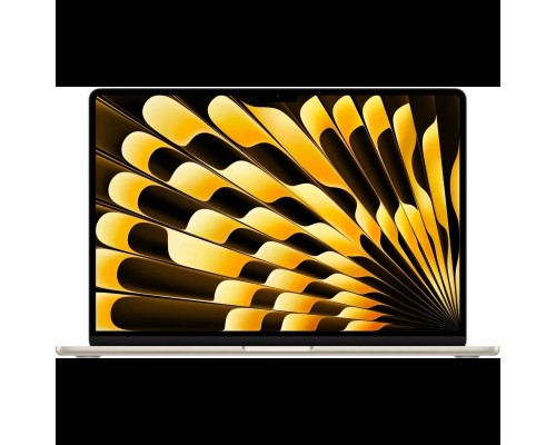 [Ноутбук] Apple MacBook Air 15-inch 2024 [MW1J3LL/A] (КЛАВ.РУС.ГРАВ.) Starlight 15.3