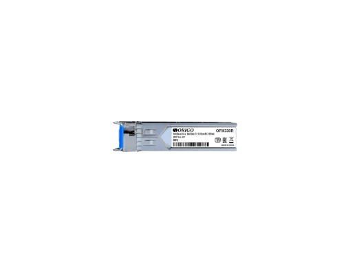 [Сетевое оборудование] ORIGO OFM330R/3KM/B1A WDM SFP-трансивер, 1000Base-BX-U (Simplex SC), Tx:1310 нм, Rx:1550 нм, одномод, до 3км