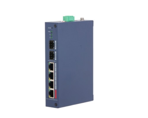 [Коммутаторы] DAHUA DH-CHS4206-4GT-90 4-портовый гигабитный PoE коммутатор с функцией облачного управления 4 RJ45 10/100/1000Мбит/с (PoE/PoE+/Hi-PoE/IEEE 802.3bt), 2 SFP 1000Мбит/с (uplink)