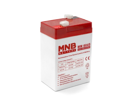 [МНБ акб] MNB Battery MNB MM 6045 (6V/4,5Ah) F1 {УТ-00003169}