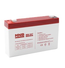 MNB Battery MNB MM 607 (6V/7Ah) F1 {УТ-00003170}