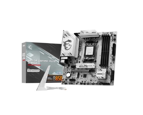 [Материнская плата] Материнская плата MSI B850M GAMING PLUS WIFI6E SocketAM5 AMD B850 4xDDR5 mATX AC`97 8ch(7.1) 2.5Gg RAID+HDMI+DP