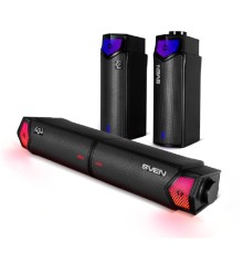 Саундбар мини SVEN SB-G1450, черный (10 Вт, питание USB, Bluetooth, подсветка)