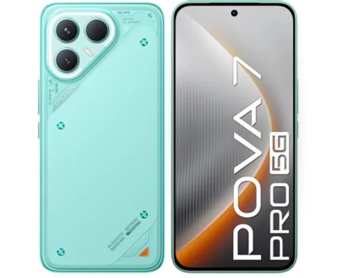 [смартфон] Tecno Pova 7 Pro 5G 8+256Gb зелёный