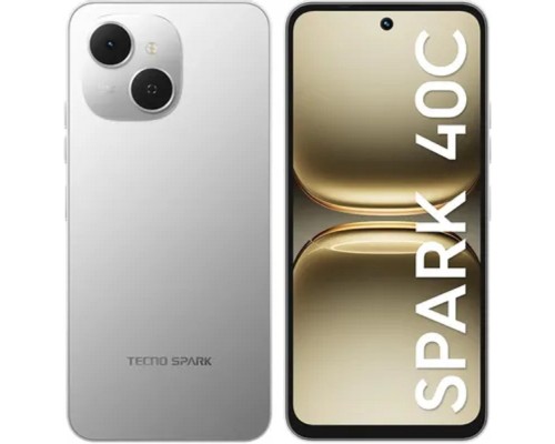 [смартфон] Tecno Spark 40C 8+128Gb серый