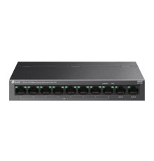 TP-Link LS110P Настольный коммутатор с 10 портами 10/100 Мбит/с (8 портов PoE+)